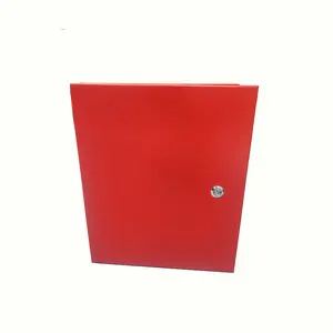 SAIPWELL steel enclosures IP65 IP66 outdoor waterproof metal box with powder coated in red