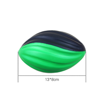 Ballon anti-stress en mousse PU personnalisé avec logo, spirale, football américain, jouet rebondissant, vente en gros