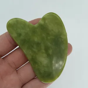 Jade Guasha Stone Hot Selling Rose Quartz Jade Gua Sha Scraping Massage Guasha Board