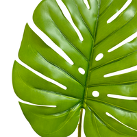 Plantes artificielles TREESMAS KY027 80x180cm, grande plante en pot en plastique, feuille de Monstera, design personnalisable, décoration intérieure/extérieure, Chine