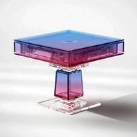 Table de Mahjong Automatique Personnalisée en Acrylique – Design Luxe Transparent Effet Cristal, Machine de Jeu Silencieuse pour Casino