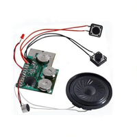 Chip Perekam Suara Mini Modul Suara yang Dapat Direkam dengan Speaker untuk Kartu Pos dan Kartu Ucapan yang Dipersonalisasi