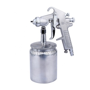 <span class=keywords><strong>AIRGREEN</strong></span> W-71G Haute Efficacité Pistolet à Air Comprimé avec Pot En Aluminium pour la Peinture - Product Image 6