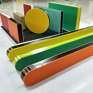 แผ่นงาน HDPE แบบแกนสีหลายสี4x8ฟุต - Product Image 1