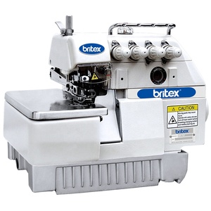 Machine à coudre surjeteuse industrielle automatique à 4 fils Britex 747 haute vitesse, nouveau moteur 550W - Product Image 3