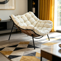 Fauteuil individuel, Fauteuil inclinable pour la maison, Chaise de loisirs pour balcon, Canapé-lit, Fauteuil nid douillet pour une personne
