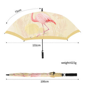 Venta al por mayor a granel logotipo personalizado impreso a prueba de viento sombrilla publicidad corporativa promocional paraguas de golf para negocios - Product Image 2