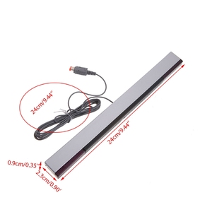 <span class=keywords><strong>Barre</strong></span> de capteur de mouvement sans fil, IR, avec câble, pour Nintendo <span class=keywords><strong>Wii</strong></span> ou <span class=keywords><strong>Wii</strong></span>, capteur de mouvement à distance, récepteur - Product Image 6
