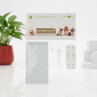 Kit de test rapide d'anticorps et d'antigènes FIV/FELV pour chats Green Spring - Utilisation facile, diagnostic vétérinaire pour chats