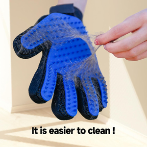 Gant de toilettage pour animaux domestiques : brosse et gant de massage pour le contrôle de la perte de poils, le bain et le lavage des chiens et des chats - Product Image 3