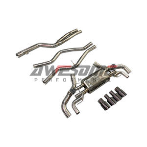 Impresionante Tubo de Escape Valvetronic SS304 para <span class=keywords><strong>BMW</strong></span> B58 G20 M340 G22 <span class=keywords><strong>M440I</strong></span> 3.0T, Silenciador Catback con Válvulas, Piezas de Rendimiento Automotriz - Product Image 5