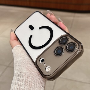 Nouvelle coque magnétique pour iPhone 17 Pro, couleur transparente avec découpes précises, coque antichoc pour 16 Pro - Product Image 4