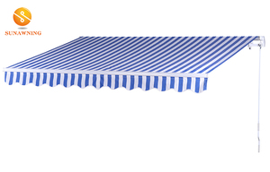 Toldo de aluminio plegable para porche, equipo de sombreado de girasoles, de venta manual - Product Image 3