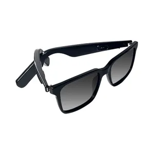 2024 새로운 패션 하이 퀄리티 블루투스 오디오 안경 스마트 무선 블루투스 선글라스 야외 말하는 음악 선글라스