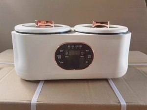 Vente en gros usine – Cuiseur à riz intelligent 1,8 L + 1,8 L, mini, compact, automatique et multifonctionnel pour petits espaces domestiques - Product Image 4
