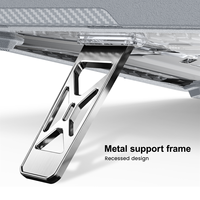 Étui de protection rigide pour ordinateur portable avec béquille pliable intégrée, coque antichoc pour MacBook Neo 13 pouces 2026