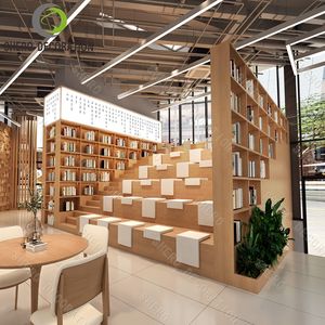 Bibliothèque Moderne <span class=keywords><strong>de</strong></span> Haute Qualité Personnalisable, Étagères <span class=keywords><strong>de</strong></span> Bibliothèque Réglables - Product Image 1