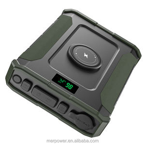 Batterie externe solaire avec lumière LED PD3.0 Charge rapide pour CPAP <span class=keywords><strong>Camping</strong></span> Pêche Bivvy Tente 60000mAh Batterie externe portable - Product Image 1