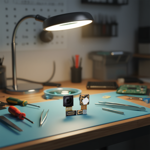 Modulo Fotocamera Frontale 32Mp di Ricambio per Samsung Galaxy A21 2020 A215F - Product Image 3