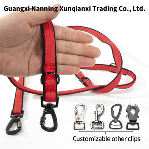 LOGO personalizable multifuncional ajustable manos libres cuerpo cruzado correr doble hebilla correas para perros mascota caminar comercio exterior - Product Image 4