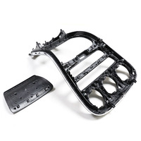 Console centrale de tableau de bord style fibre de carbone pour Mercedes Benz W205 Classe C GLC (15-21 ans) – Pièce de rechange