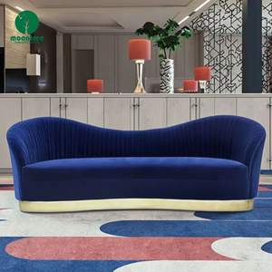 Moontree-<span class=keywords><strong>Canapé</strong></span> de Salon <span class=keywords><strong>Convertible</strong></span> en Cuir Velours de Luxe Rempli d'une Éponge pour Mariage Scène Fête <span class=keywords><strong>Club</strong></span> Événement - Product Image 6