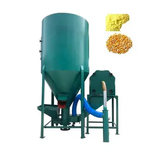 farm Home Use electrical high efficiency mixer and hammer mill with pellet machine Smooth wear-resisting