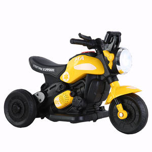 دراجة نارية كهربائية جديدة للأطفال بقوة 6 فولت مع مصباح أمامي / سيارة أطفال كهربائية بثلاث عجلات للبيع بالجملة مع أضواء LED - Product Image 1