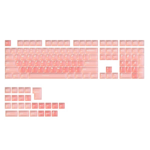 Teclas de perfil CSA US Jelly, acabado mate, preimpresas, de doble capa, PBT+PC para teclado mecánico con interruptores Mx - Product Image 1