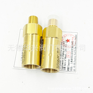 Válvula de seguridad Shanghai Baitu DA21F-40T de 1 pulgada roscada para alivio de presión de gas a baja temperatura - Product Image 1