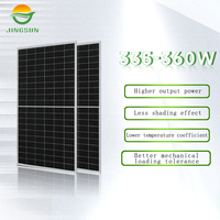 Jingsun 335 W - 360 W 158 MM pv-panels n-typ Solarmodule 340 W 345 W 350 W Solarpanels für zuhause