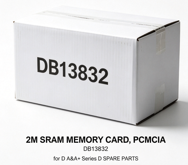 2M SRAM MEMORY CARD,PCMCIA(FOR W2K & XP) DB13832 for D A&A+ Series D SPARE PARTS