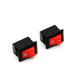 Interrupteur à bouton de type bateau KCD1-11-2P - Product Image 1