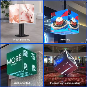 Écran LED Cube à cinq faces pour extérieur, <span class=keywords><strong>prix</strong></span> de gros, écran publicitaire LED Cube à quatre faces - Product Image 3