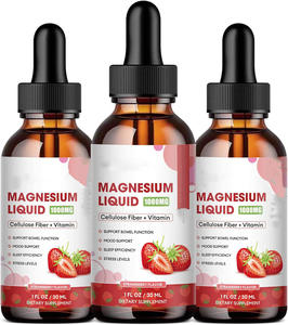 OEM Acentiallabs Miglior Integratore Liquido di Magnesio Organico Vegano, Complesso di Magnesio 1000mg, Glicinato di Magnesio per Adulti, per il Sonno - Product Image 1