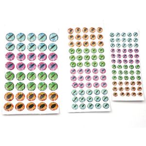 Material <span class=keywords><strong>de</strong></span> Alta Calidad para Atado <span class=keywords><strong>de</strong></span> Moscas, Ojo <span class=keywords><strong>de</strong></span> Dragón Holográfico, Realista, para Pesca con Mosca, Streamer, Popper, Ojo 3D - Product Image 1