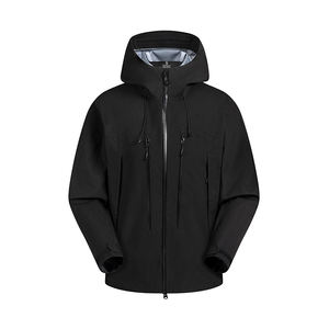 שלוש שכבות גשם מעיל קשה חיצוני harded מלא תפר תפסים בסתיו חיצוני עמיד למים ז 'קט - Product Image 3