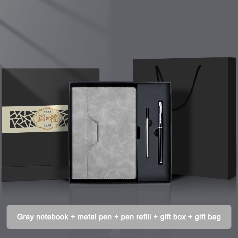Confezione regalo per notebook grigio