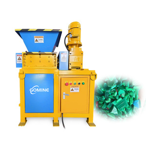 Small Plastic Bottle Shredder Machine PVC Pipe Plastic Shredder Double Shaft Shredder for Sale