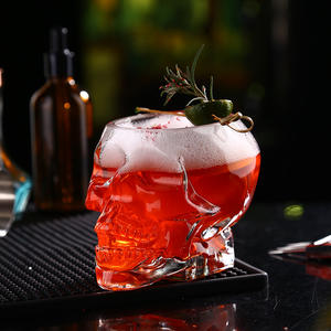 卸売りバークリエイティブ80ml 150ml 350ml,鉛フリーの人間の骨格型ガラスカップショットグラス - Product Image 5