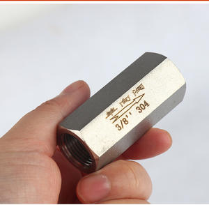 Válvula de Retención en Línea de Acero Inoxidable 304 - Macho/Hembra para Control de Fluidos en Sistemas de Agua/Aire/Aceite, Tuberías de Aire Comprimido y Gas - Product Image 6