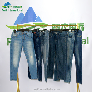 Pantalones De Hombre Ropa Vintage Por <span class=keywords><strong>Kilo</strong></span> usato usato uomo Jeans pantaloni all'ingrosso - Product Image 3