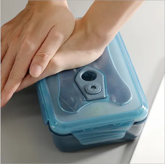 Umweltfreundlicher durchsichtiger Plastikkühlschrank-Organisator-Behälter für Lunchbox Lebensmittelbehälter Heim-Organisationslösung