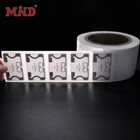 Etiqueta RFID UHF Imprimible para Ropa, Etiqueta Inteligente Impinj M730 para Gestión de Inventario de Ropa y Calzado