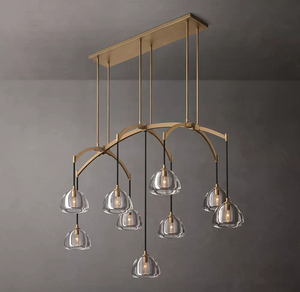 โคมไฟคริสตัล LED สไตล์โมเดิร์นสุดหรูสำหรับบ้าน โรงแรม ล็อบบี้ และห้องรับประทานอาหาร - Product Image 4