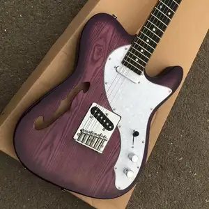 2020 नई शैली दलदल राख लकड़ी इलेक्ट्रिक गिटार
