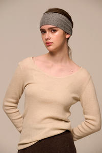 Bandeau tricoté cadeau durable bandeau en <span class=keywords><strong>cachemire</strong></span> pour oreilles en tricot - Product Image 2