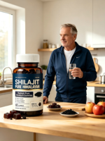 Vente en gros OEM Marque privée Halal Extrait de résine de Shilajit pur de l'Himalaya Gommes de Shilajit pour adultes Sans gluten Soutien immunitaire