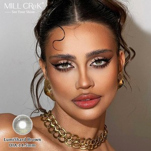 Lentilles de contact colorées en gros avec positionnement dynamique haute luminosité inférieur à 3 % de déplacement, commande en gros - Product Image 4