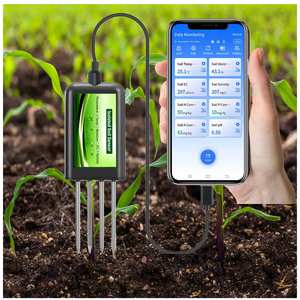 Analyseur de sol haute précision 8-en-1 avec capteur USB pour EC, <span class=keywords><strong>PH</strong></span>, NPK, humidité, température et salinité - Product Image 5
